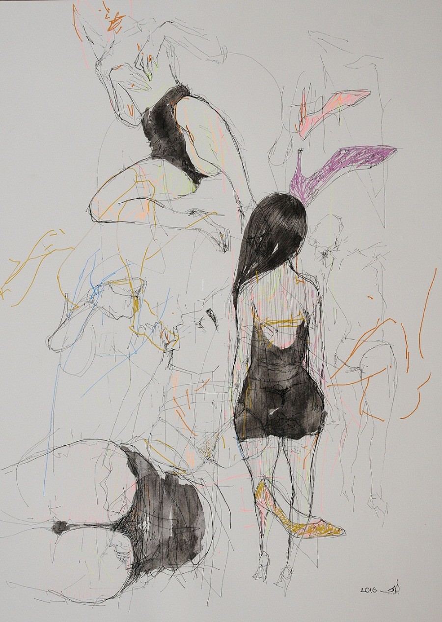 Tarek Butayhi, Untitled 225 Tarek Butayhi, Untitled 225