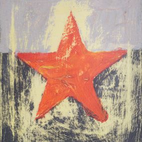 Painting, Star (Orange), Matthew Rose