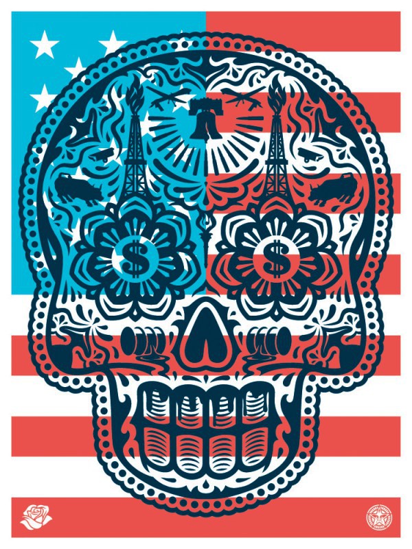 Shepard Fairey (Obey), Power Glory 'Merica Shepard Fairey (Obey), Power Glory 'Merica