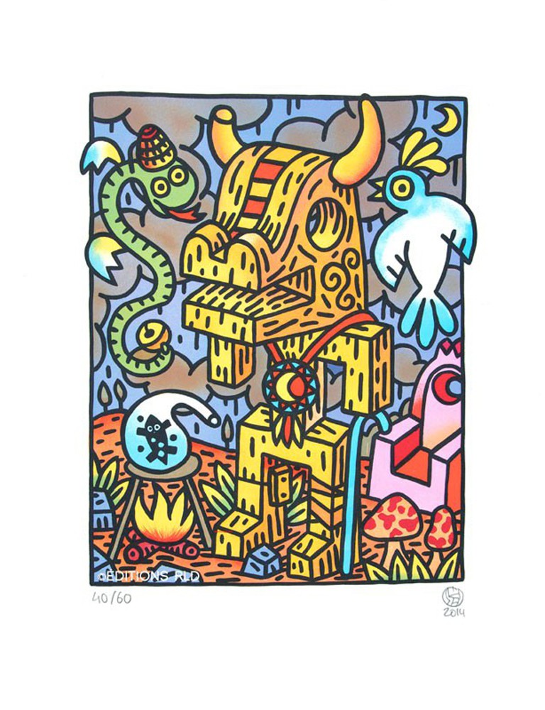 Speedy Graphito, Chaman Speedy Graphito, Chaman