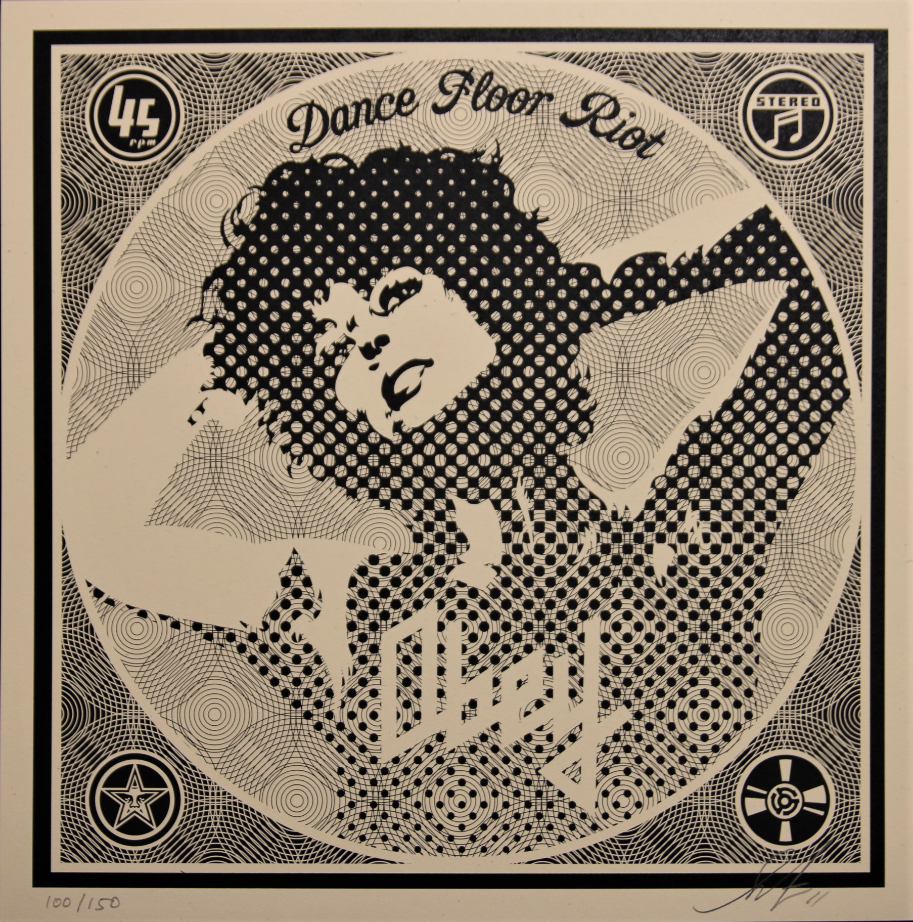 Shepard Fairey (Obey), New Wave Girl (Dance Floor Riot) Shepard Fairey (Obey), New Wave Girl (Dance Floor Riot)