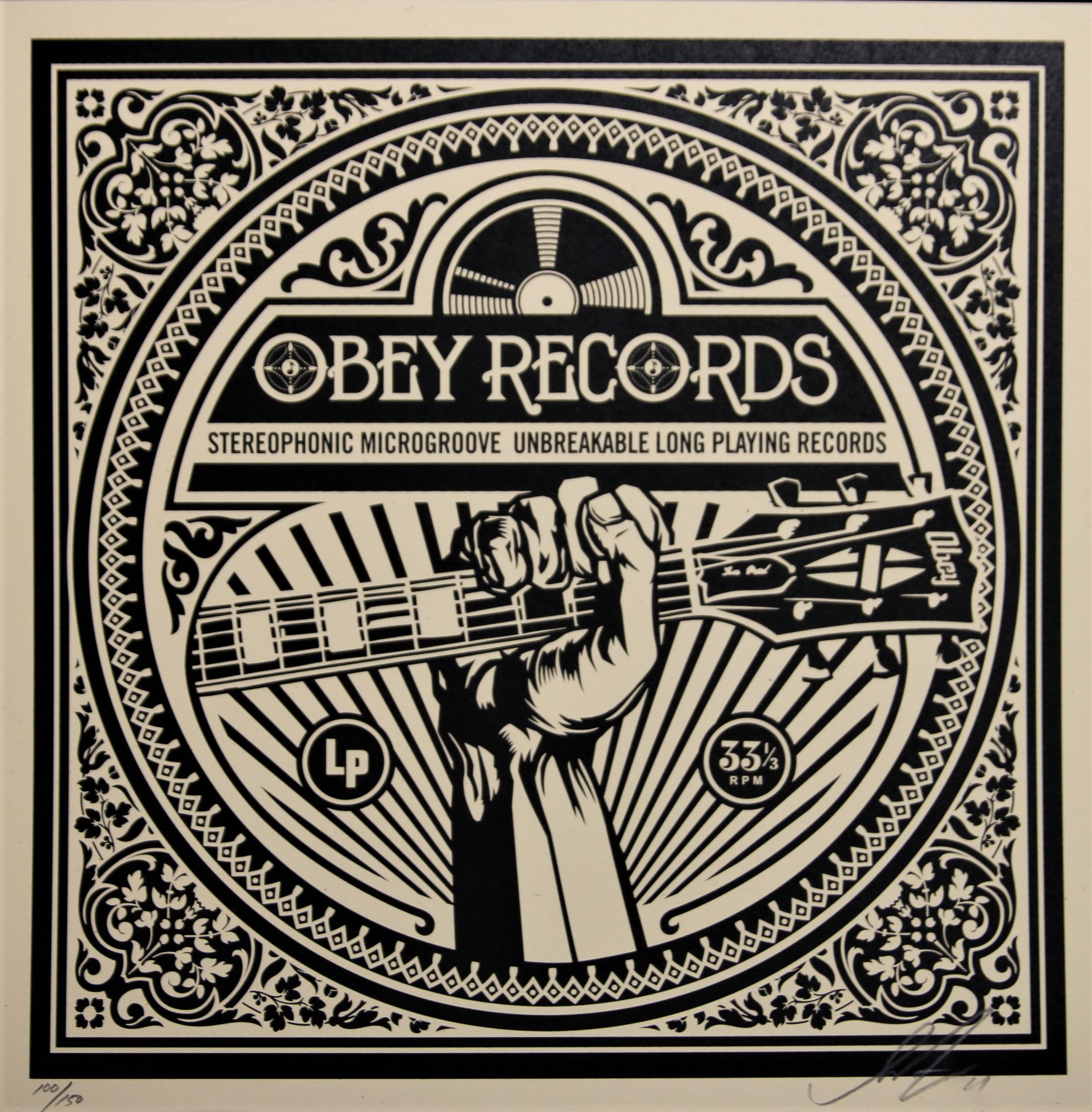 Shepard Fairey (Obey), Obey Fist Guitar (Dance Floor Riot) Shepard Fairey (Obey), Obey Fist Guitar (Dance Floor Riot)