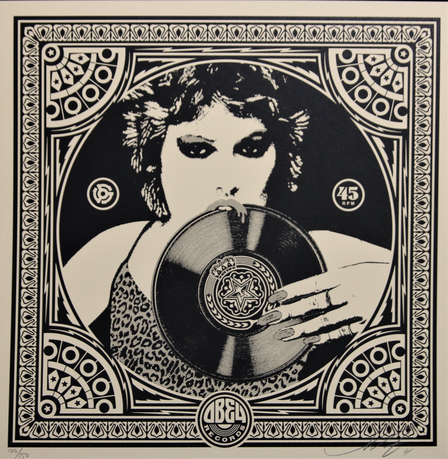 Shepard Fairey (Obey), Obey Punk Girl (Dance Floor Riot) Shepard Fairey (Obey), Obey Punk Girl (Dance Floor Riot)
