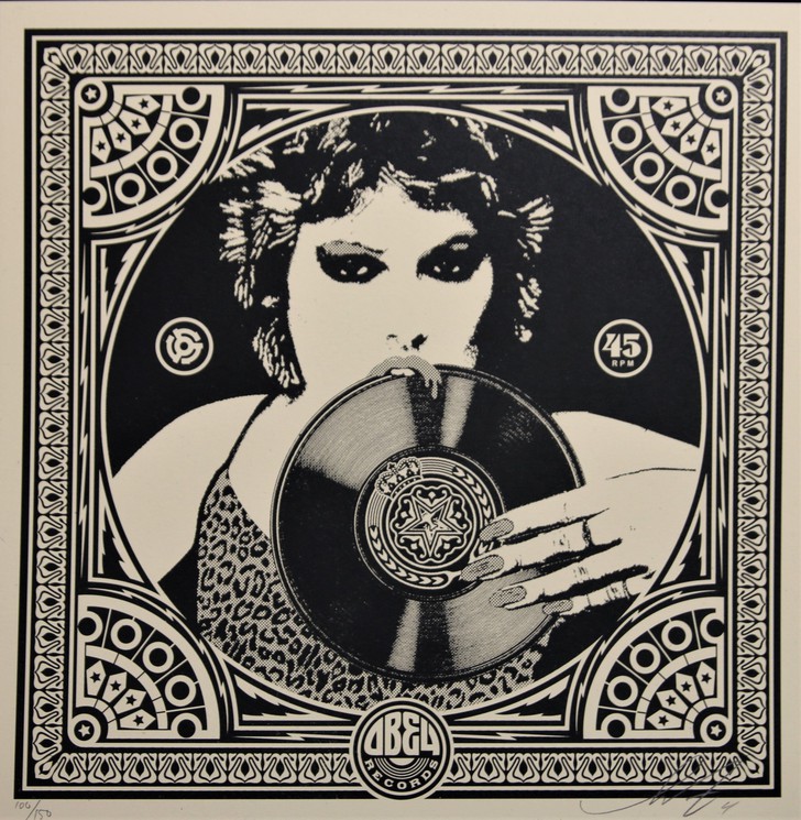 Shepard Fairey (Obey), Obey Punk Girl (Dance Floor Riot), Drucke auf Papier