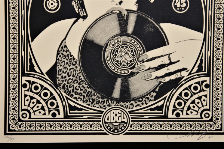 Shepard Fairey (Obey), Obey Punk Girl (Dance Floor Riot), Drucke auf Papier