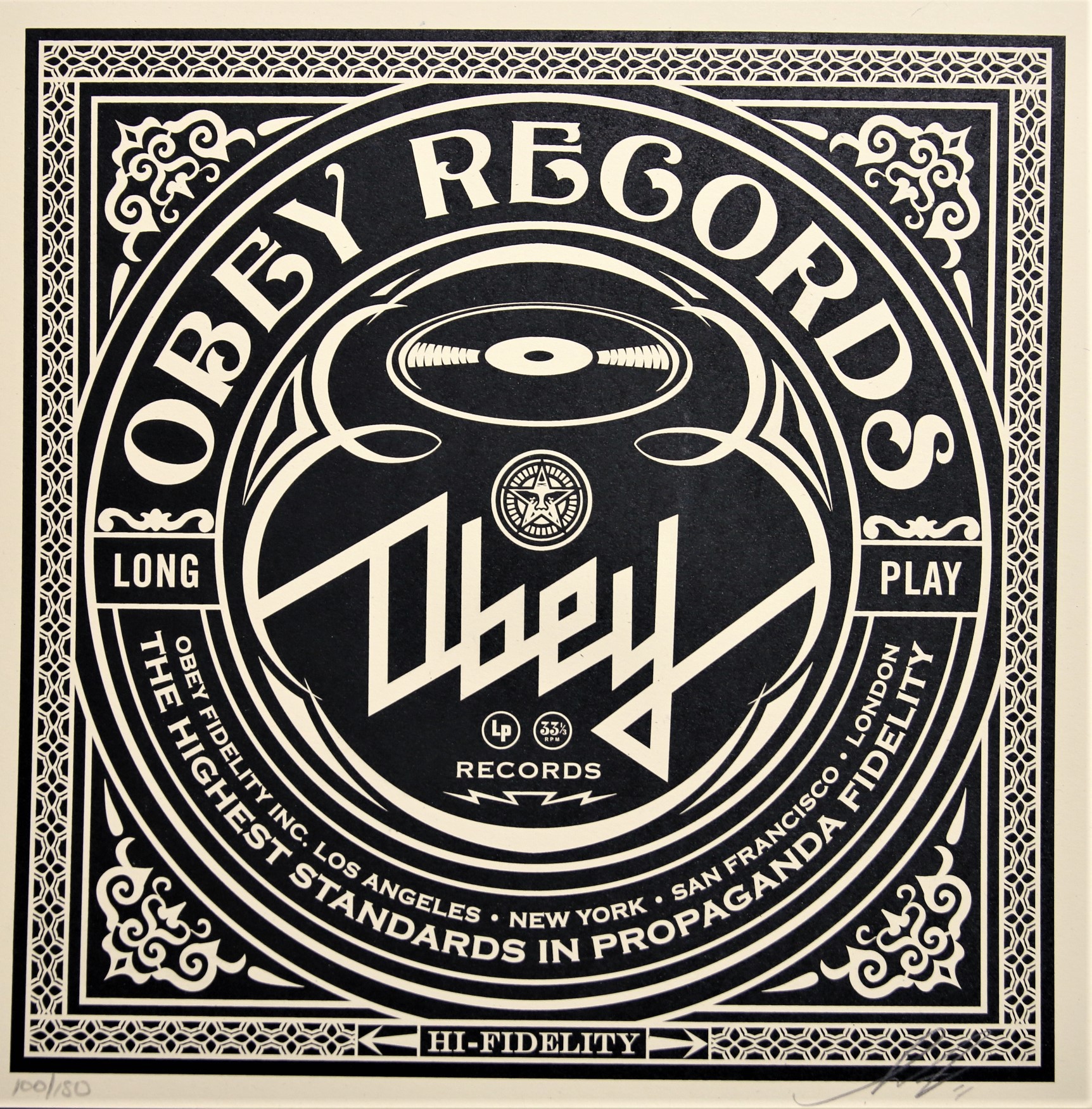 Shepard Fairey (Obey), Obey Script (Dance Floor Riot) Shepard Fairey (Obey), Obey Script (Dance Floor Riot)