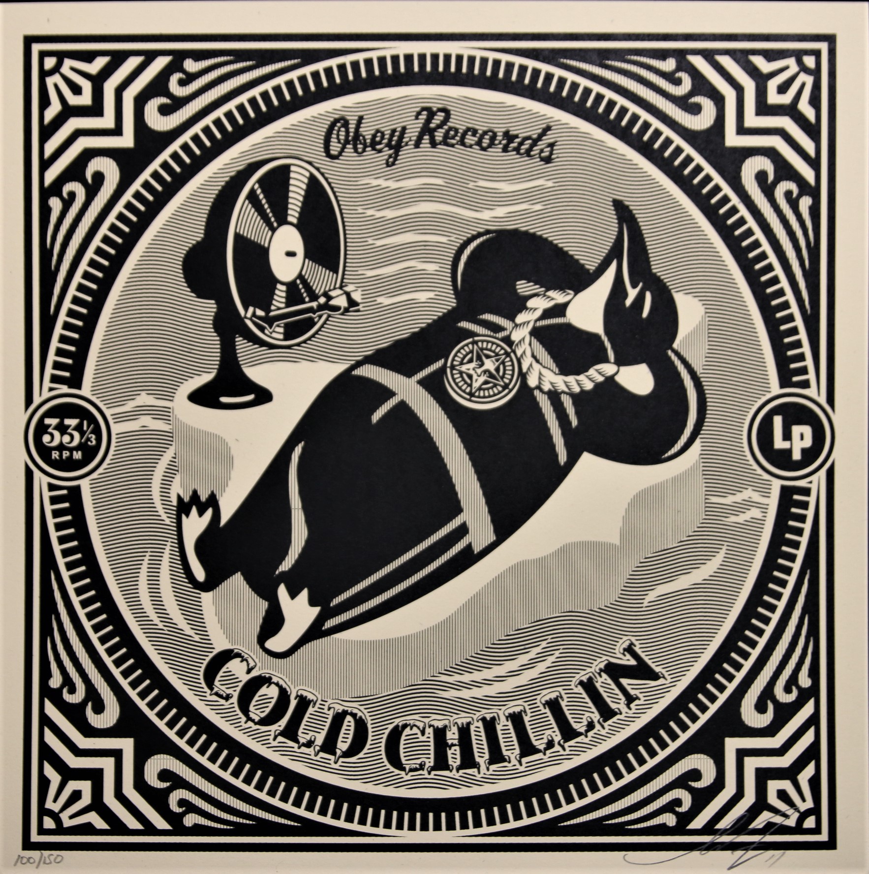 Shepard Fairey (Obey), Penguin Cold Chillin (Dance Floor Riot) Shepard Fairey (Obey), Penguin Cold Chillin (Dance Floor Riot)