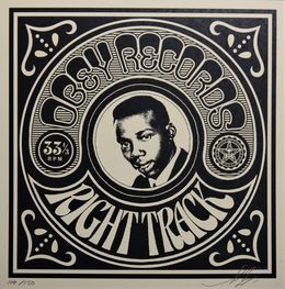 Print, Right Track (Dance Floor Riot), Shepard Fairey (Obey)