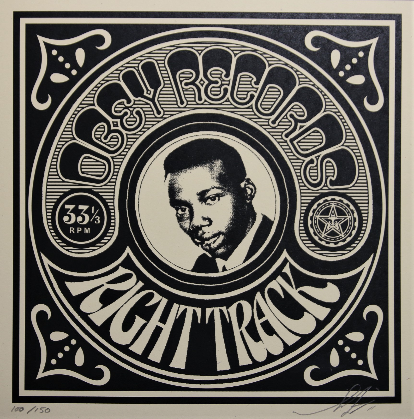 Shepard Fairey (Obey), Right Track (Dance Floor Riot) Shepard Fairey (Obey), Right Track (Dance Floor Riot)