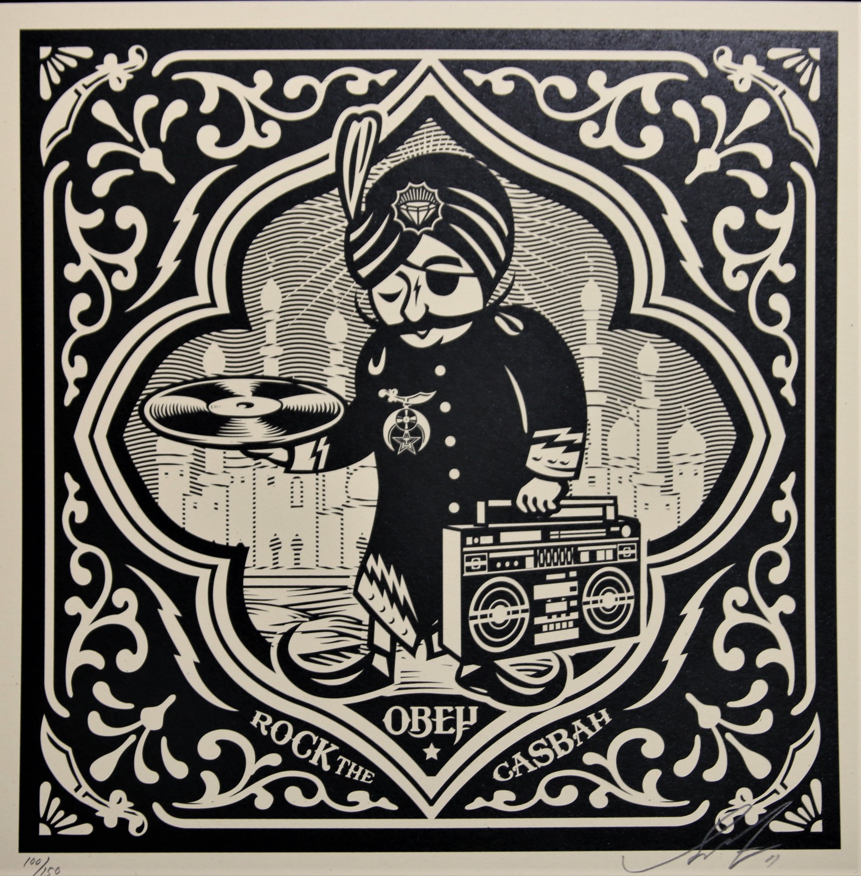 Shepard Fairey (Obey), Rock The Casbah (Dance Floor Riot) Shepard Fairey (Obey), Rock The Casbah (Dance Floor Riot)