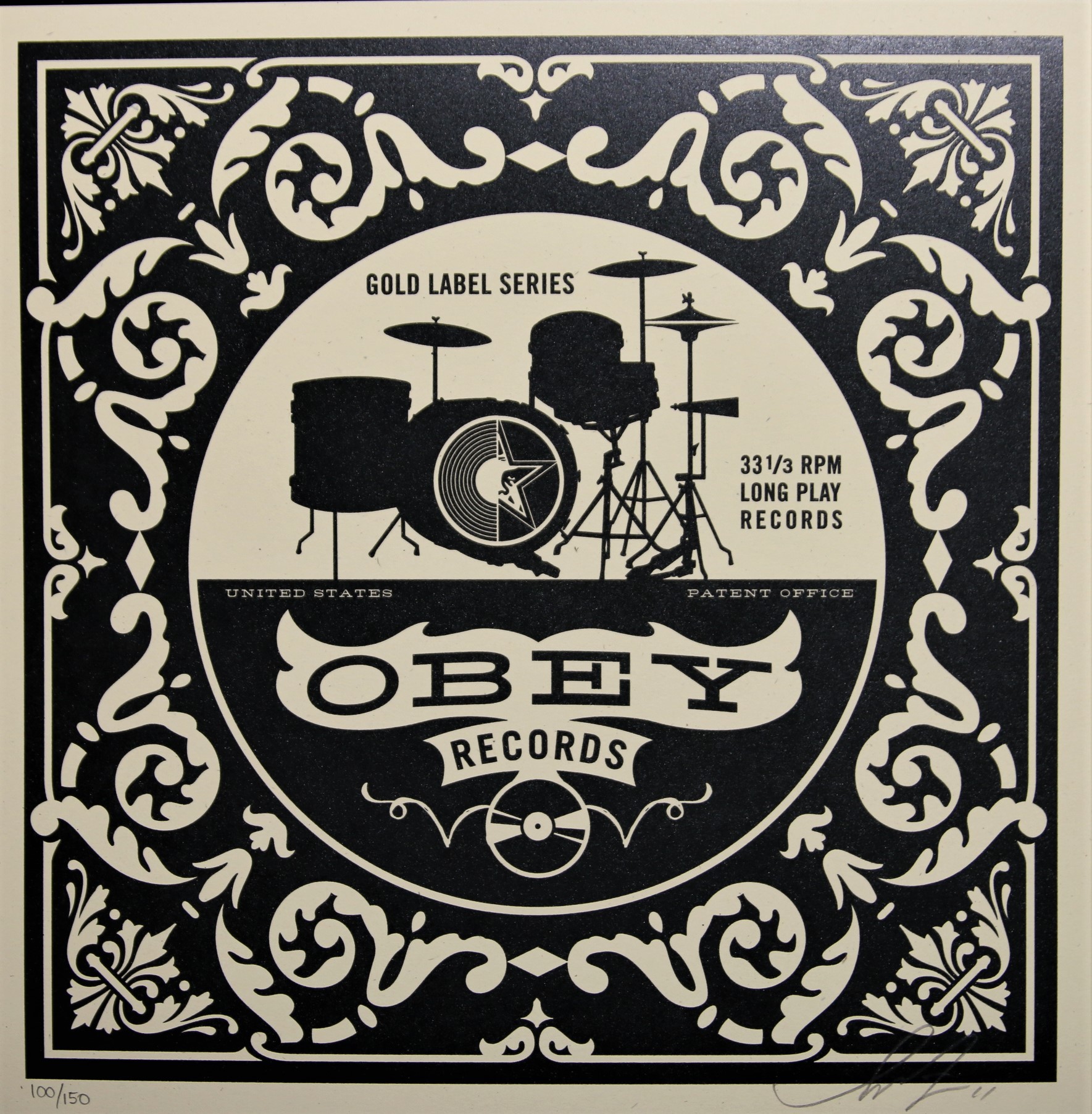 Shepard Fairey (Obey), Drum (Party At The Moontower) Shepard Fairey (Obey), Drum (Party At The Moontower)