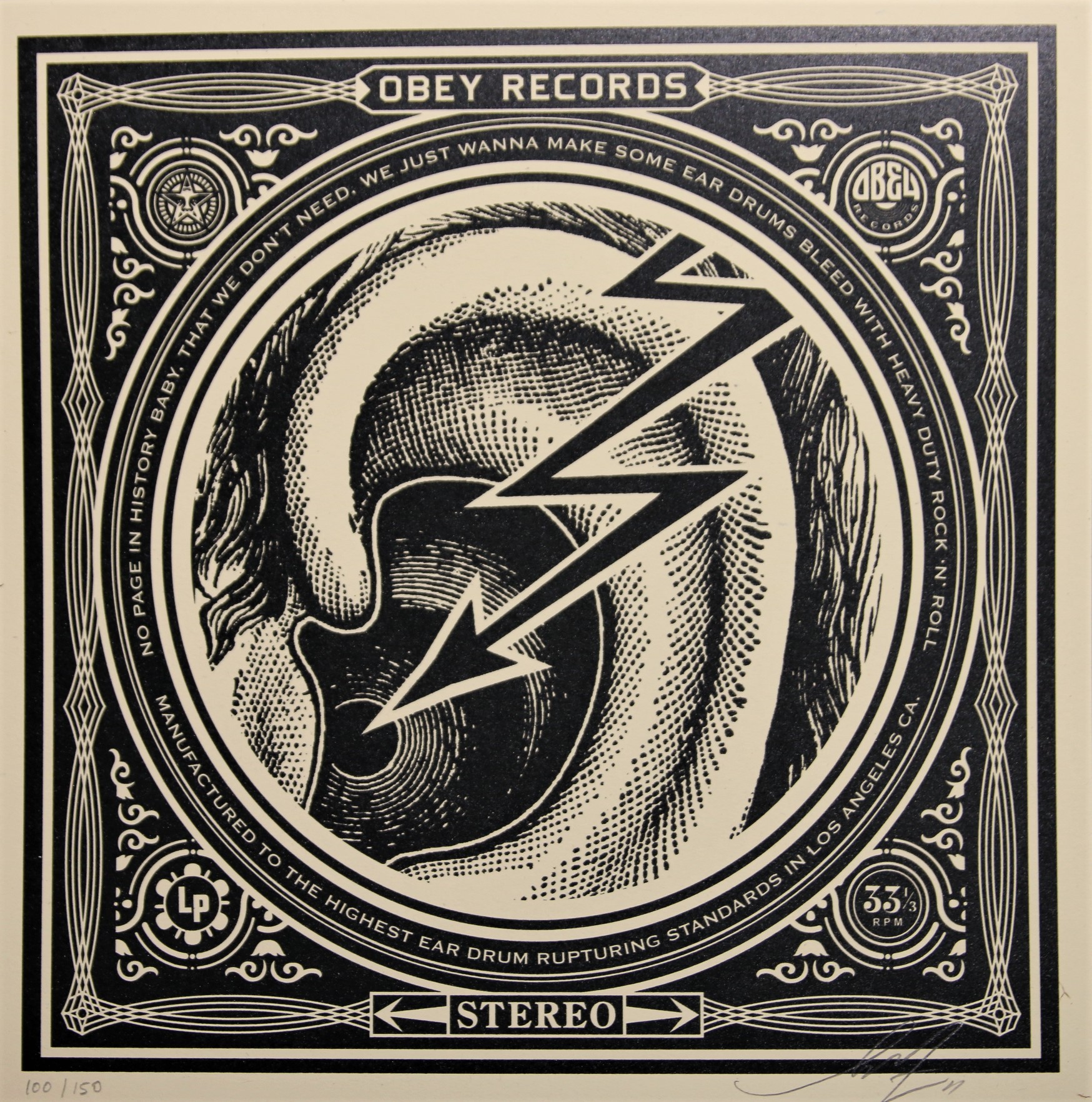 Shepard Fairey (Obey), Ear Drum (Party At The Moontower) Shepard Fairey (Obey), Ear Drum (Party At The Moontower)