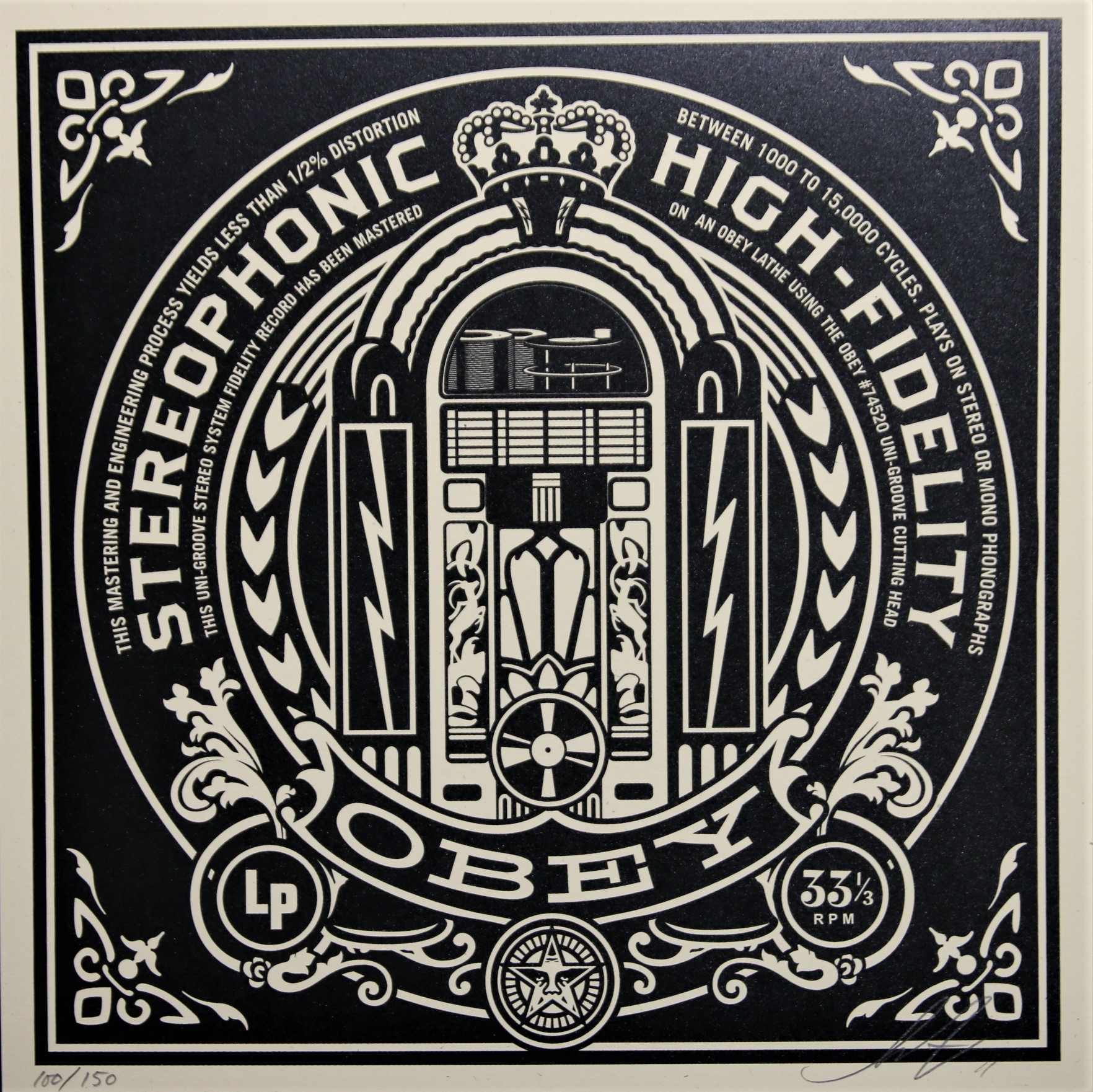 Shepard Fairey (Obey), Jukebox (Party At The Moontower) Shepard Fairey (Obey), Jukebox (Party At The Moontower)