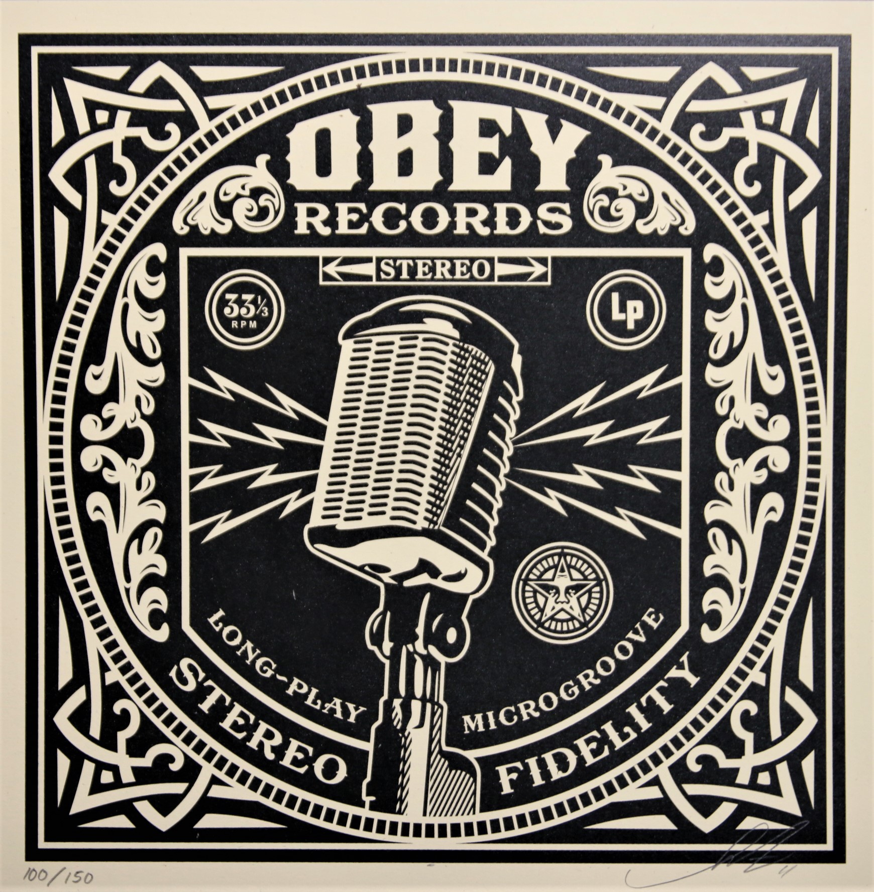 Shepard Fairey (Obey), Long Play (Party At The Moontower) Shepard Fairey (Obey), Long Play (Party At The Moontower)