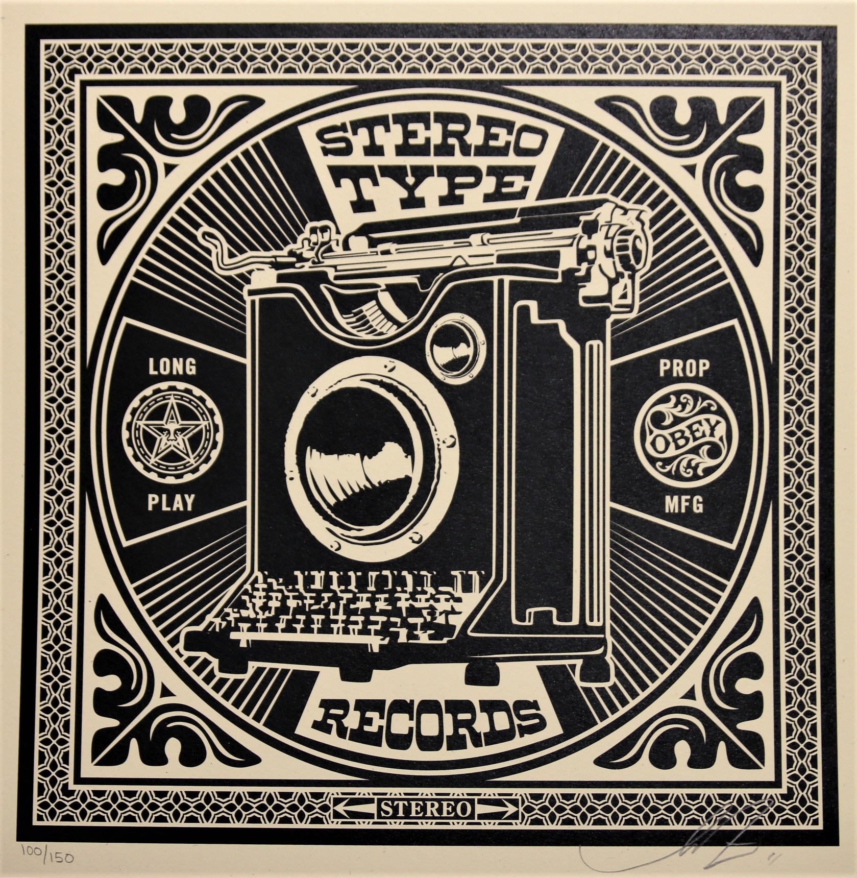 Shepard Fairey (Obey), Stereotype (Party At The Moontower) Shepard Fairey (Obey), Stereotype (Party At The Moontower)