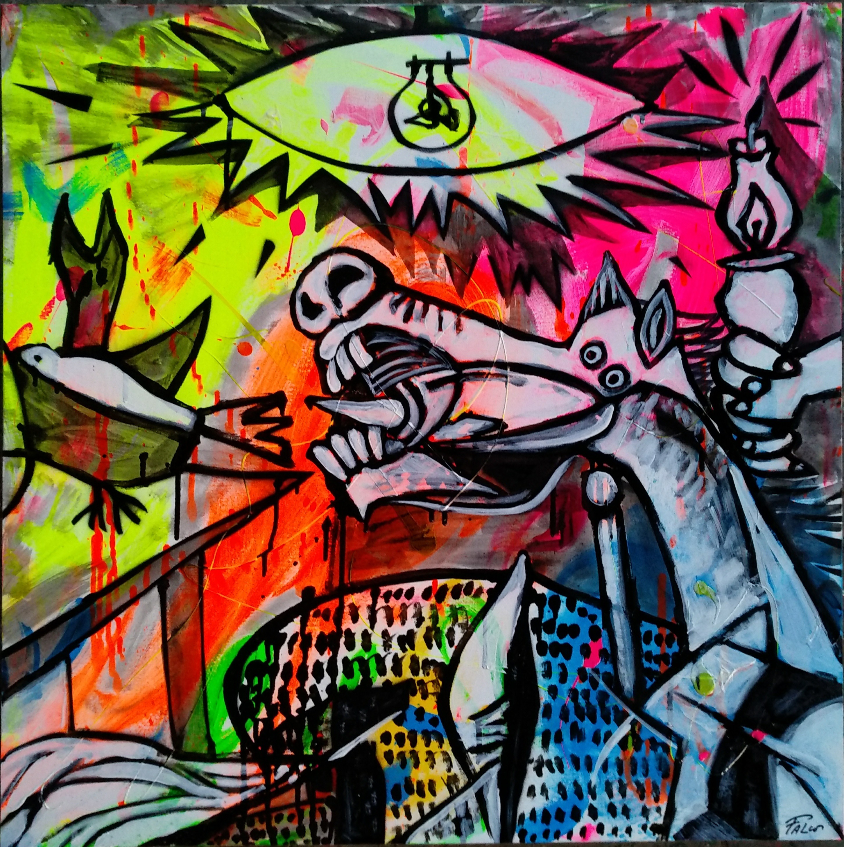 Joaquim Falcó, Guernika - a tribute to Picasso Joaquim Falcó, Guernika - a tribute to Picasso