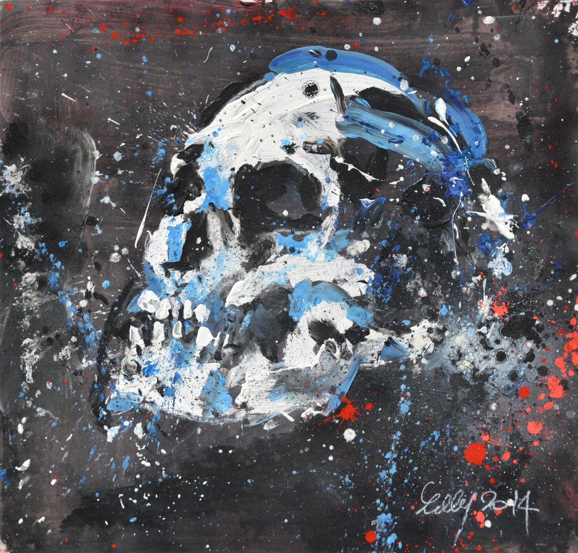 Lilly, Contemplation Skull Lilly, Contemplation Skull