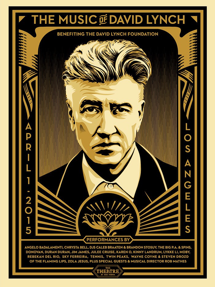 Shepard Fairey (Obey), The Music of David Lynch Shepard Fairey (Obey), The Music of David Lynch