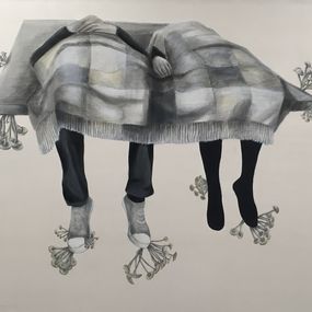 Peinture, Endormis, Eugenia Jaeger