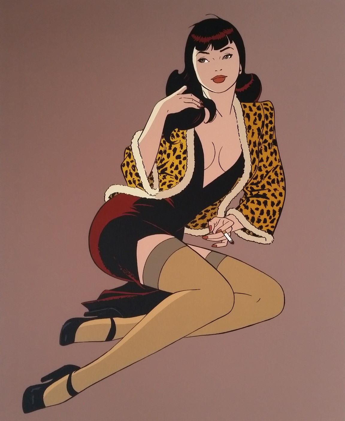 Philippe Berthet, Pin-up en déshabillé Philippe Berthet, Pin-up en déshabillé