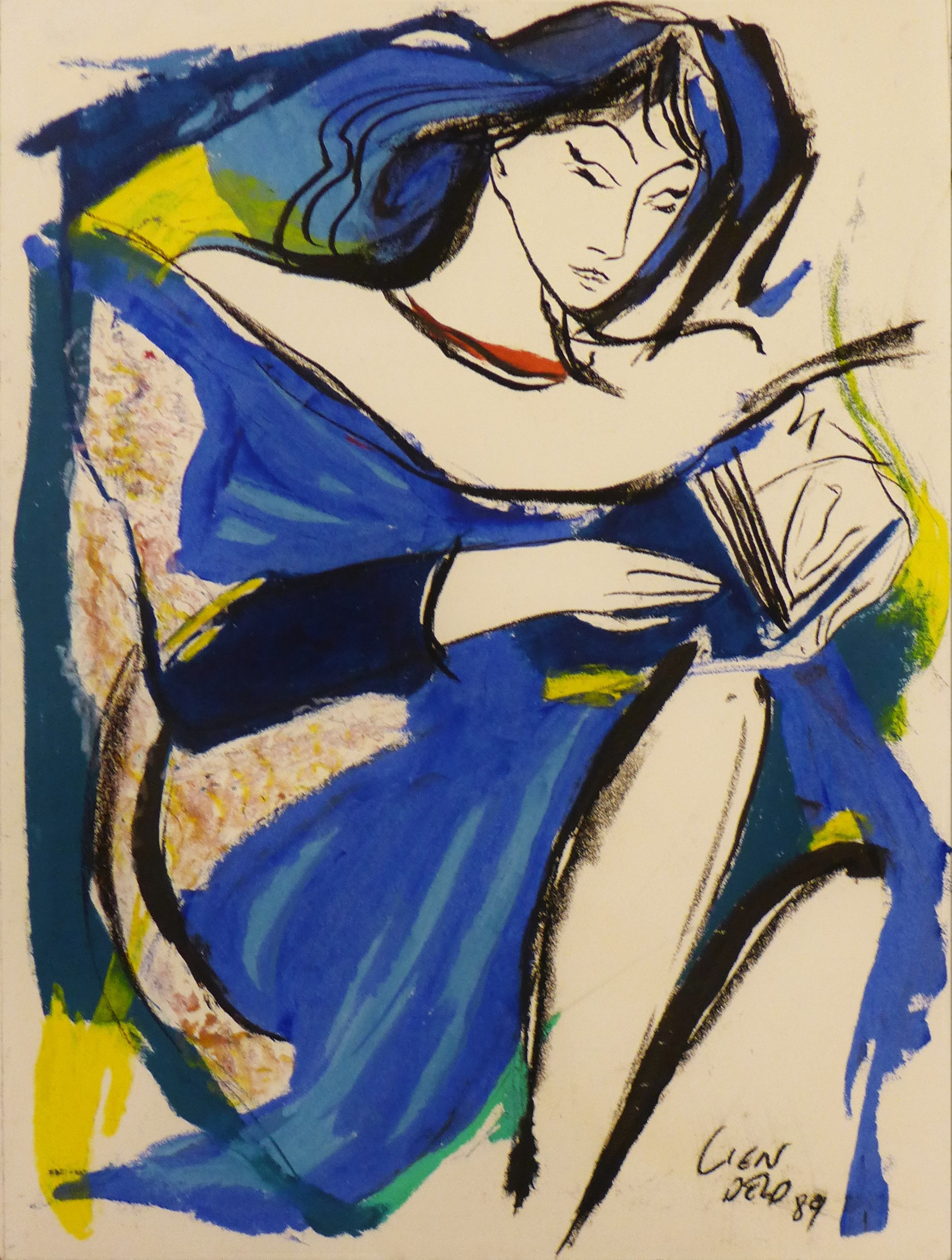 Lien Dezo, Portrait de femme Lien Dezo, Portrait de femme