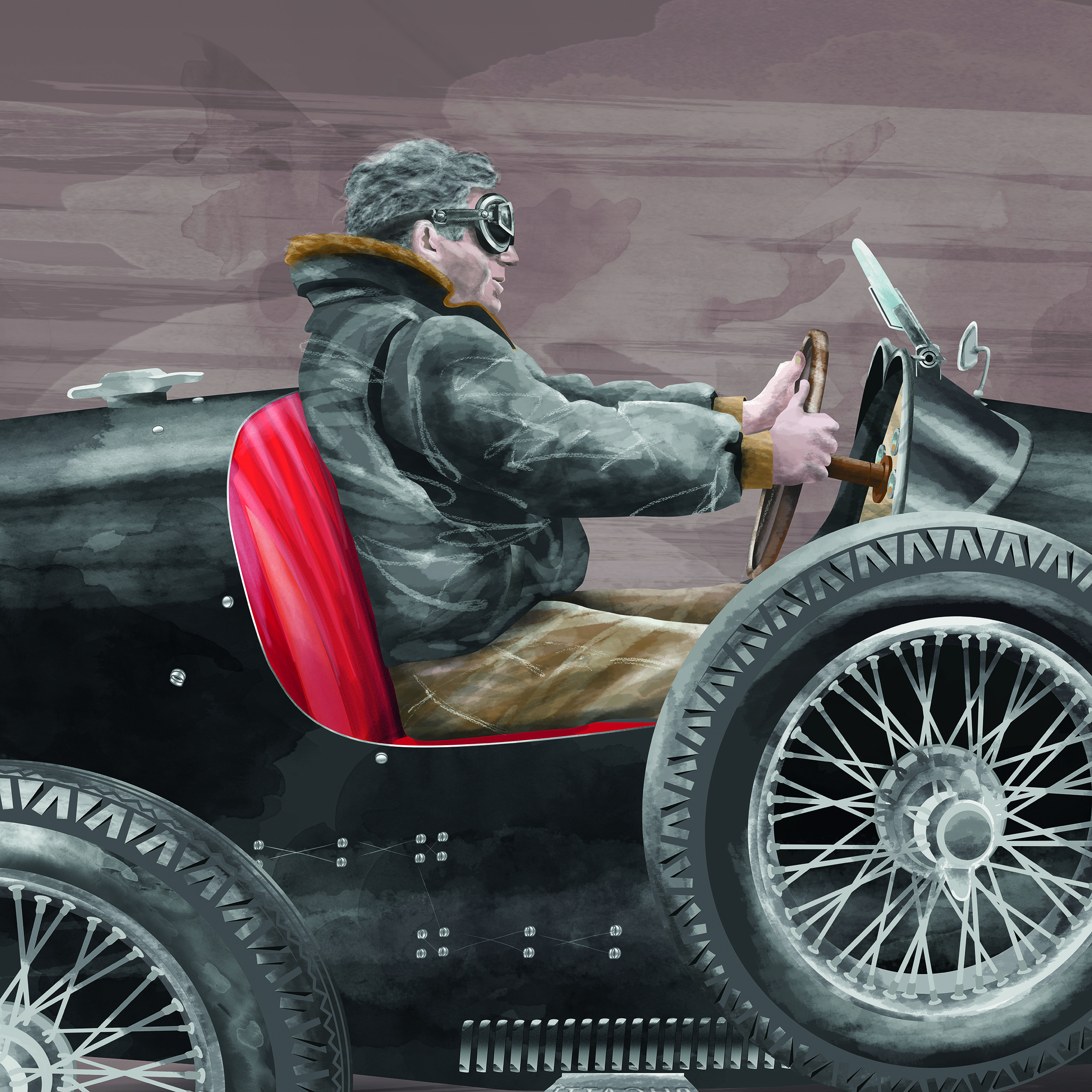 Martin-Fréville, Série limitée rétro - Pilote de Bugatti Martin-Fréville, Série limitée rétro - Pilote de Bugatti