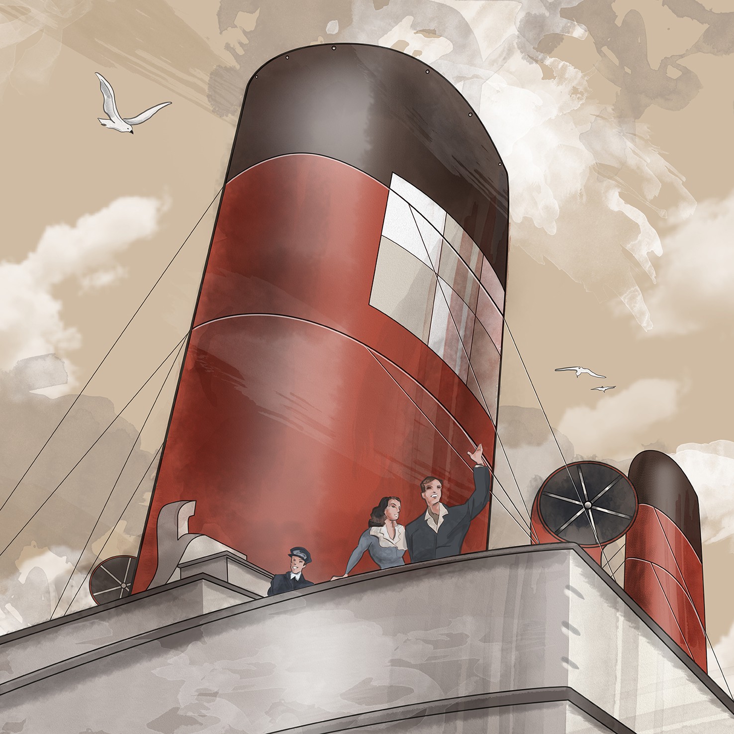 Martin-Fréville, Série limitée rétro - Transatlantique Martin-Fréville, Série limitée rétro - Transatlantique