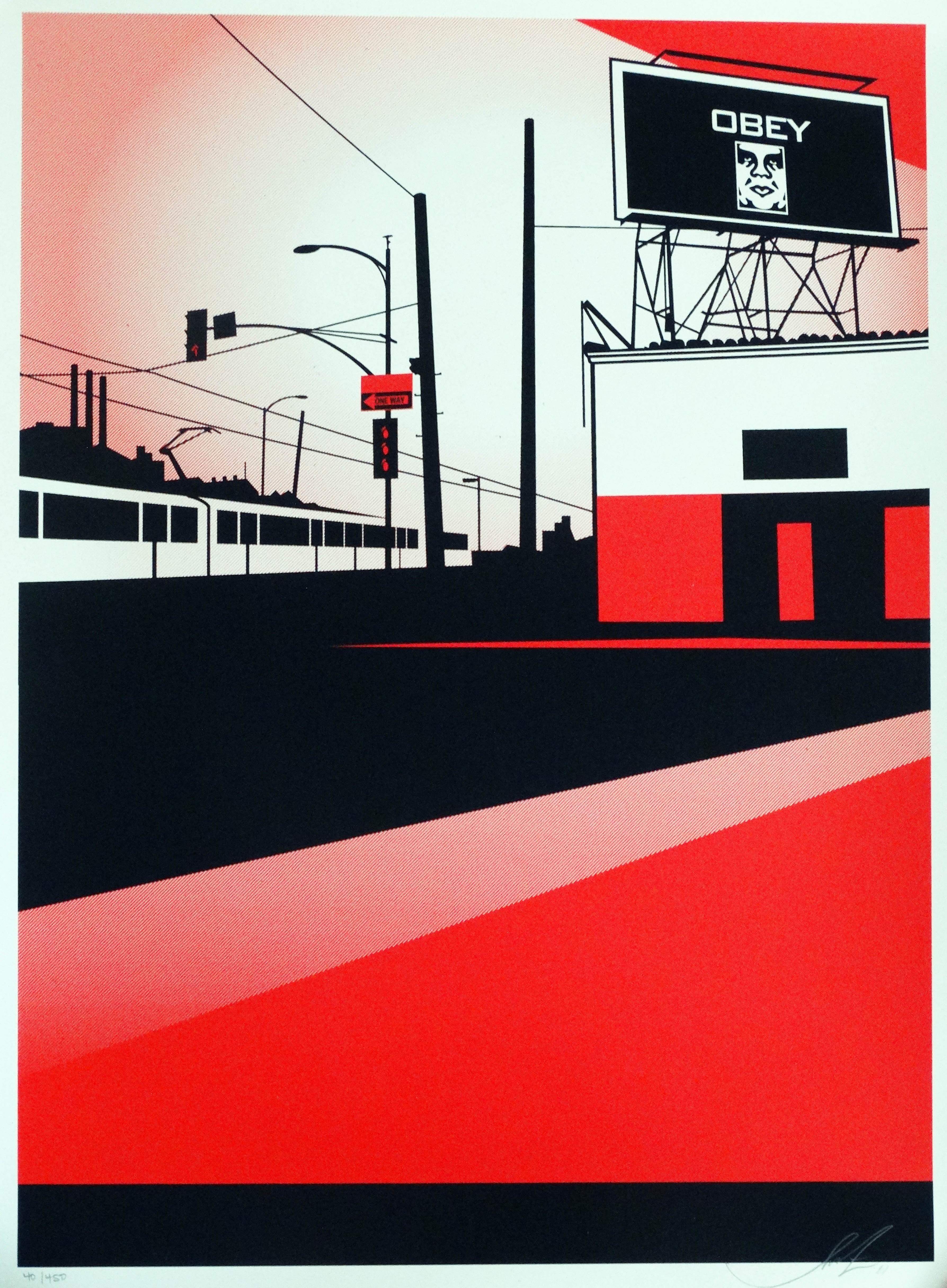 Shepard Fairey (Obey), Billboard Shepard Fairey (Obey), Billboard