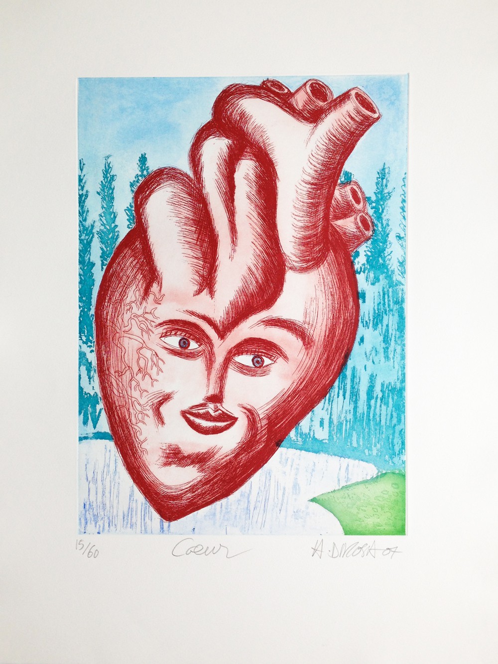 Hervé Di Rosa, Le coeur Hervé Di Rosa, Le coeur