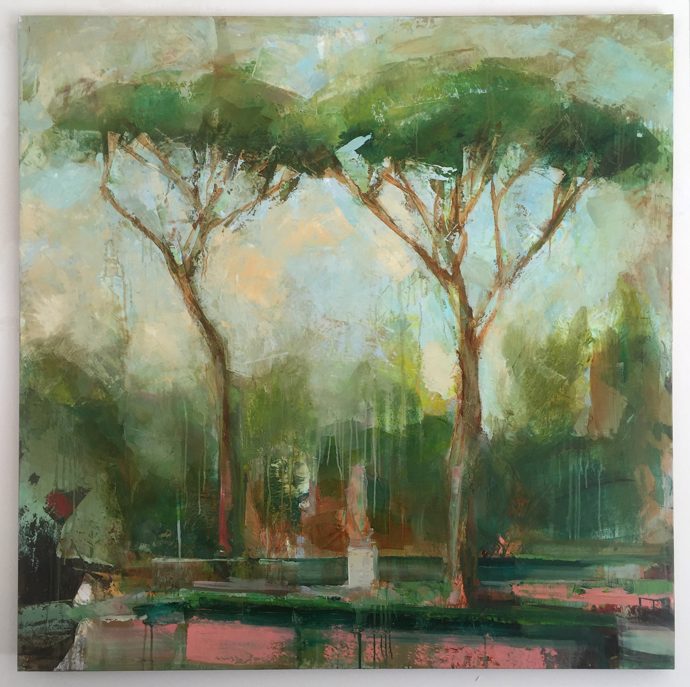 Raphael Thierry, Two Pines from the Loggia Raphael Thierry, Two Pines from the Loggia
