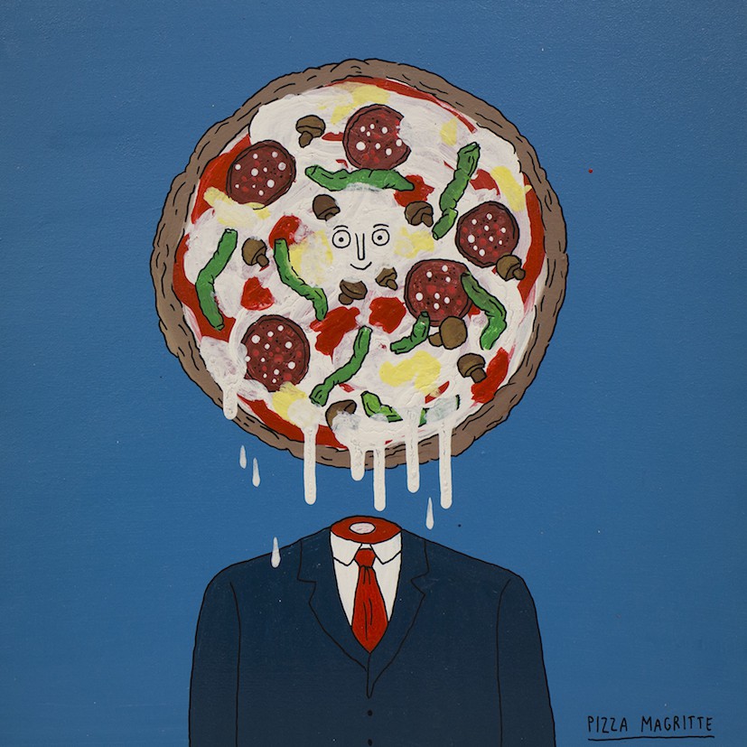 Laurina Paperina, Pizza Magritte Laurina Paperina, Pizza Magritte
