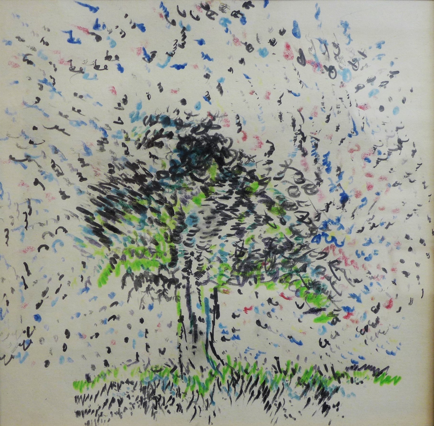Martial Raysse, L'arbre 2 Martial Raysse, L'arbre 2