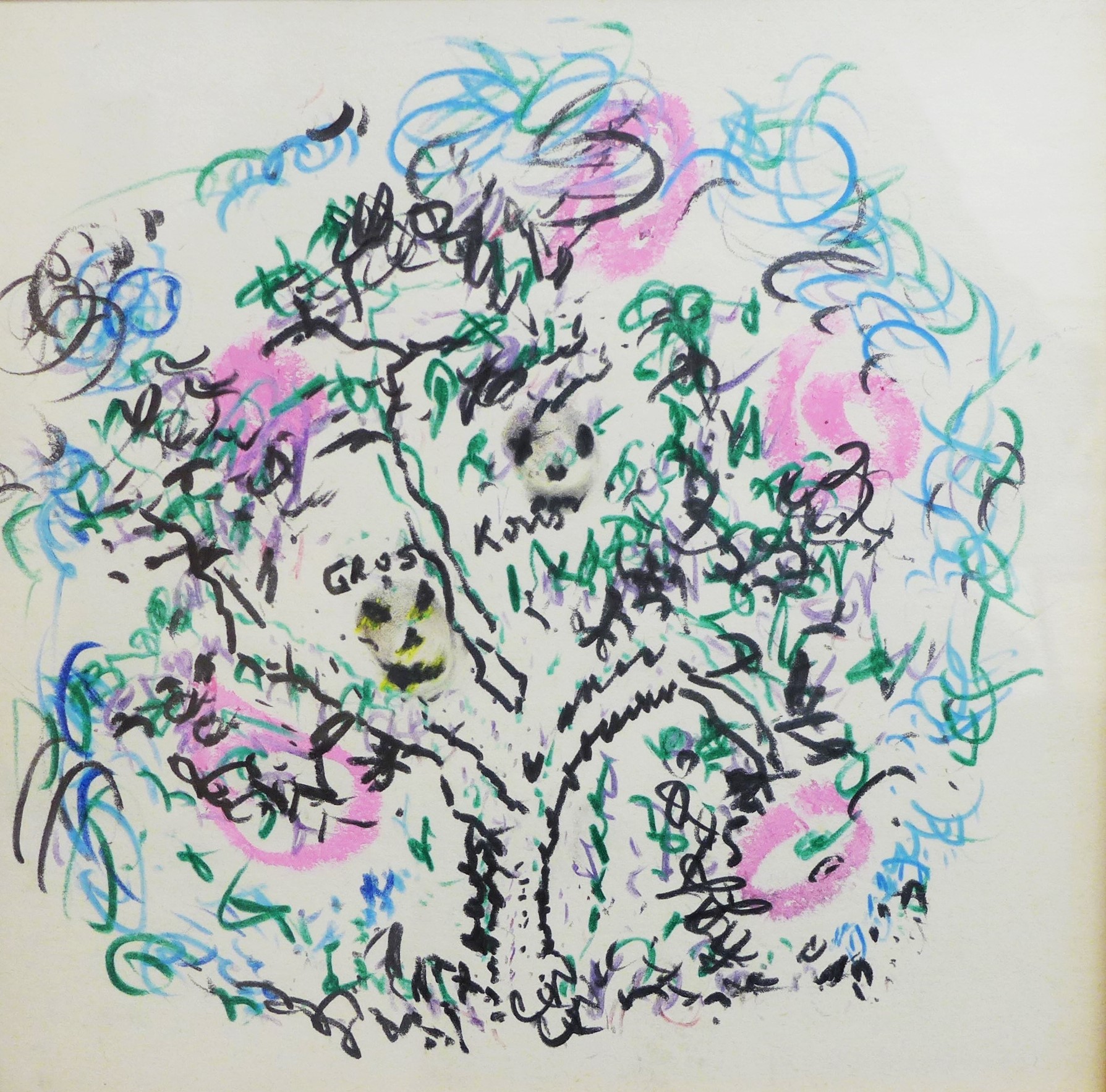 Martial Raysse, L'arbre 3 Martial Raysse, L'arbre 3