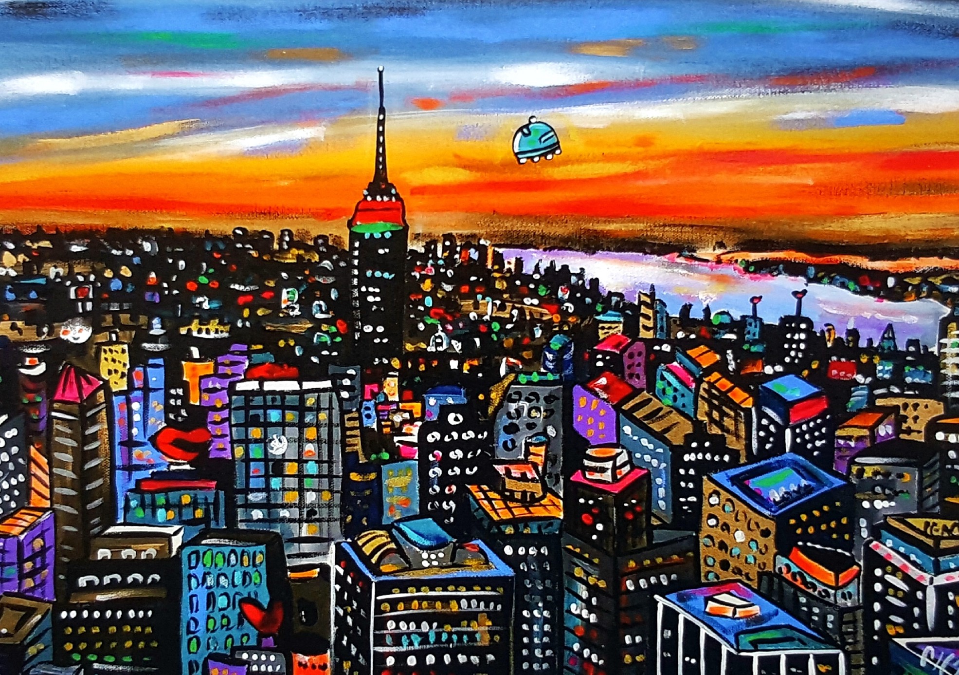Maria Luisa Azzini, New Day in New York City Maria Luisa Azzini, New Day in New York City
