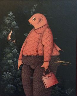 Gemälde, Fish Male Professional, Andre Blaise