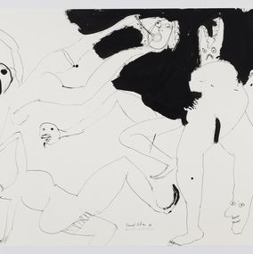 Fine Art Drawings, Brutal confrontation, Daniel Erban
