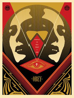 Édition, I see static (Red), Shepard Fairey (Obey)
