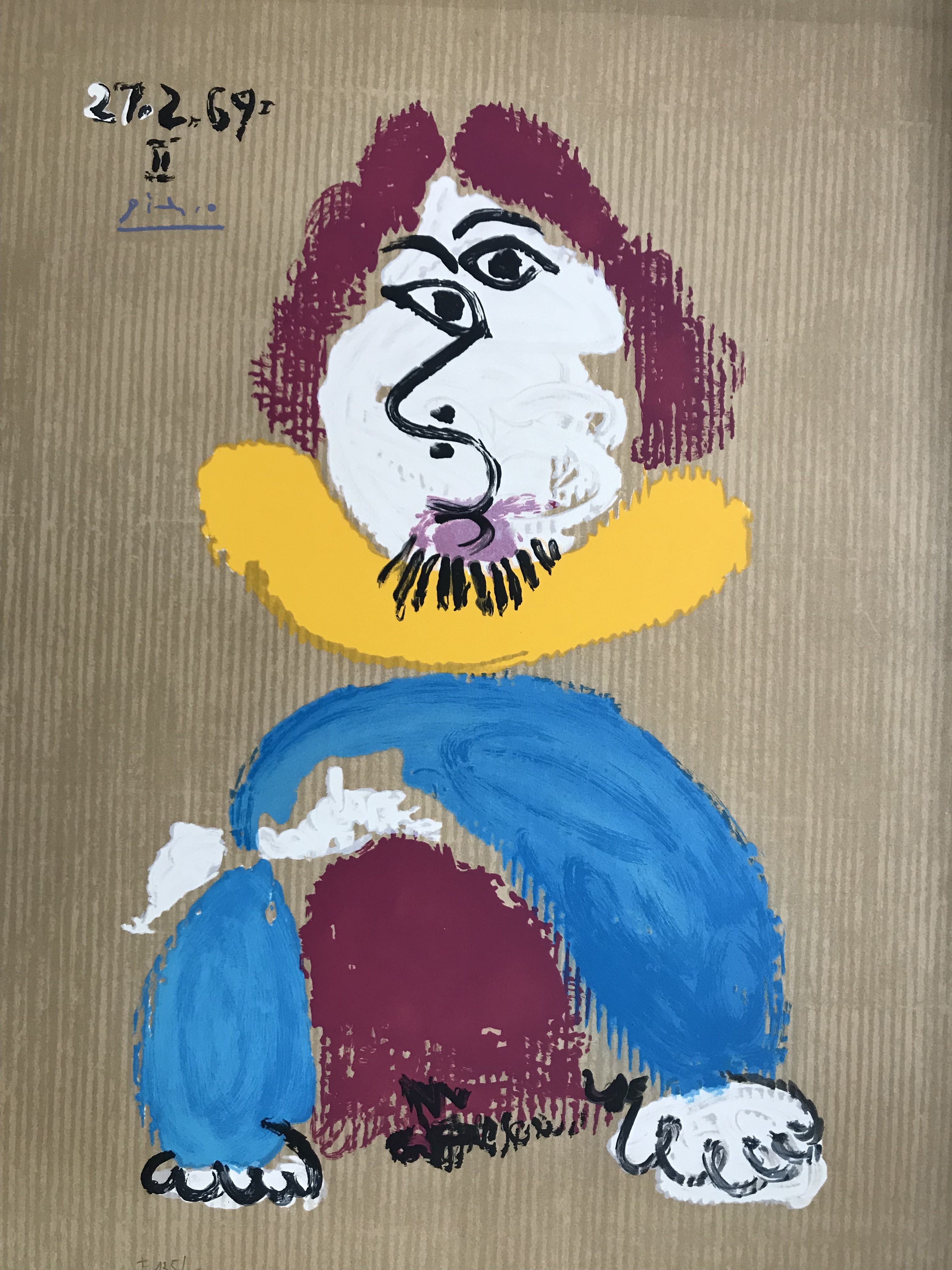 Pablo Picasso, Portrait 3 (after Pablo Picasso) Pablo Picasso, Portrait 3 (after Pablo Picasso)