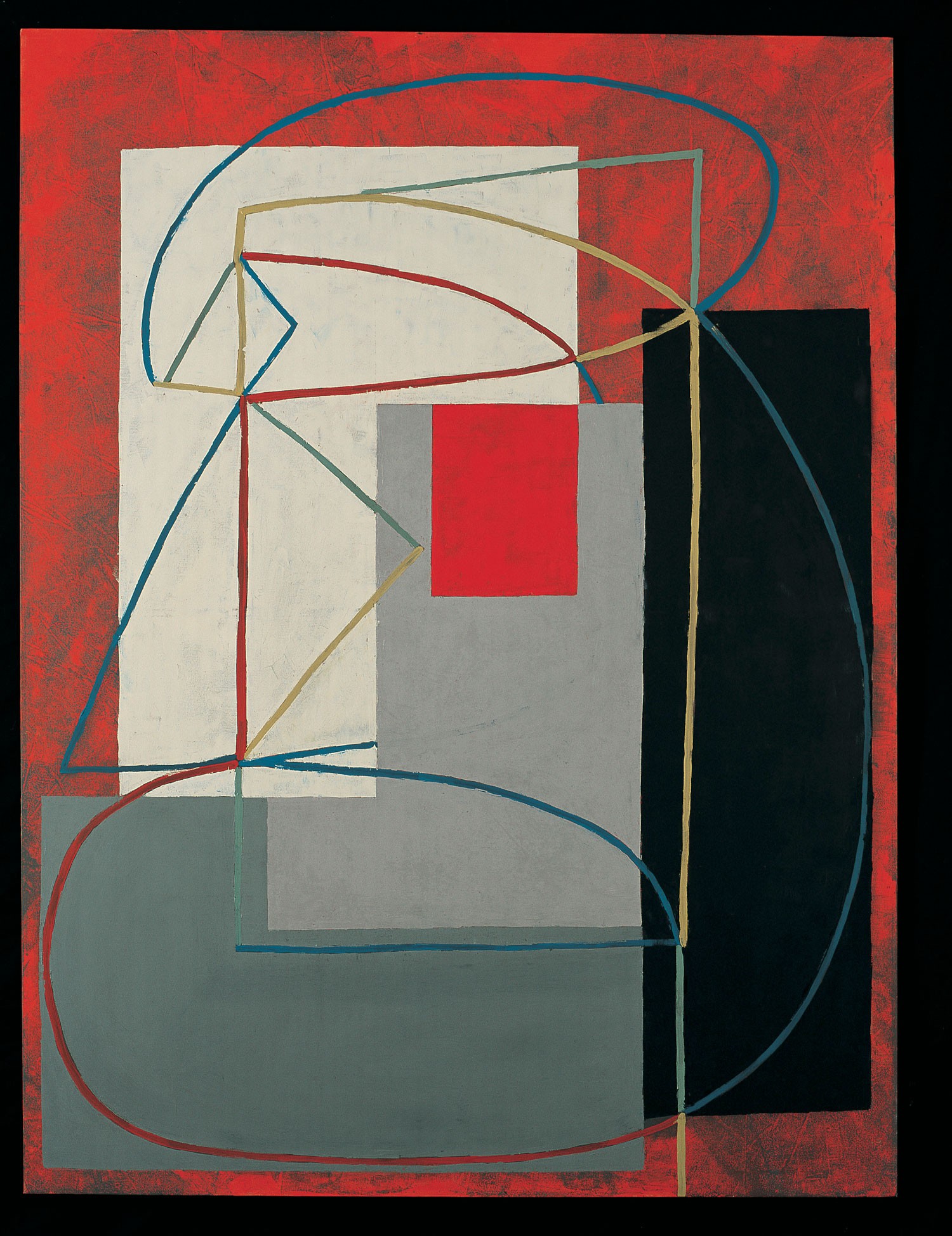 Jeremy Annear, Breaking Contour (Red Square) Jeremy Annear, Breaking Contour (Red Square)