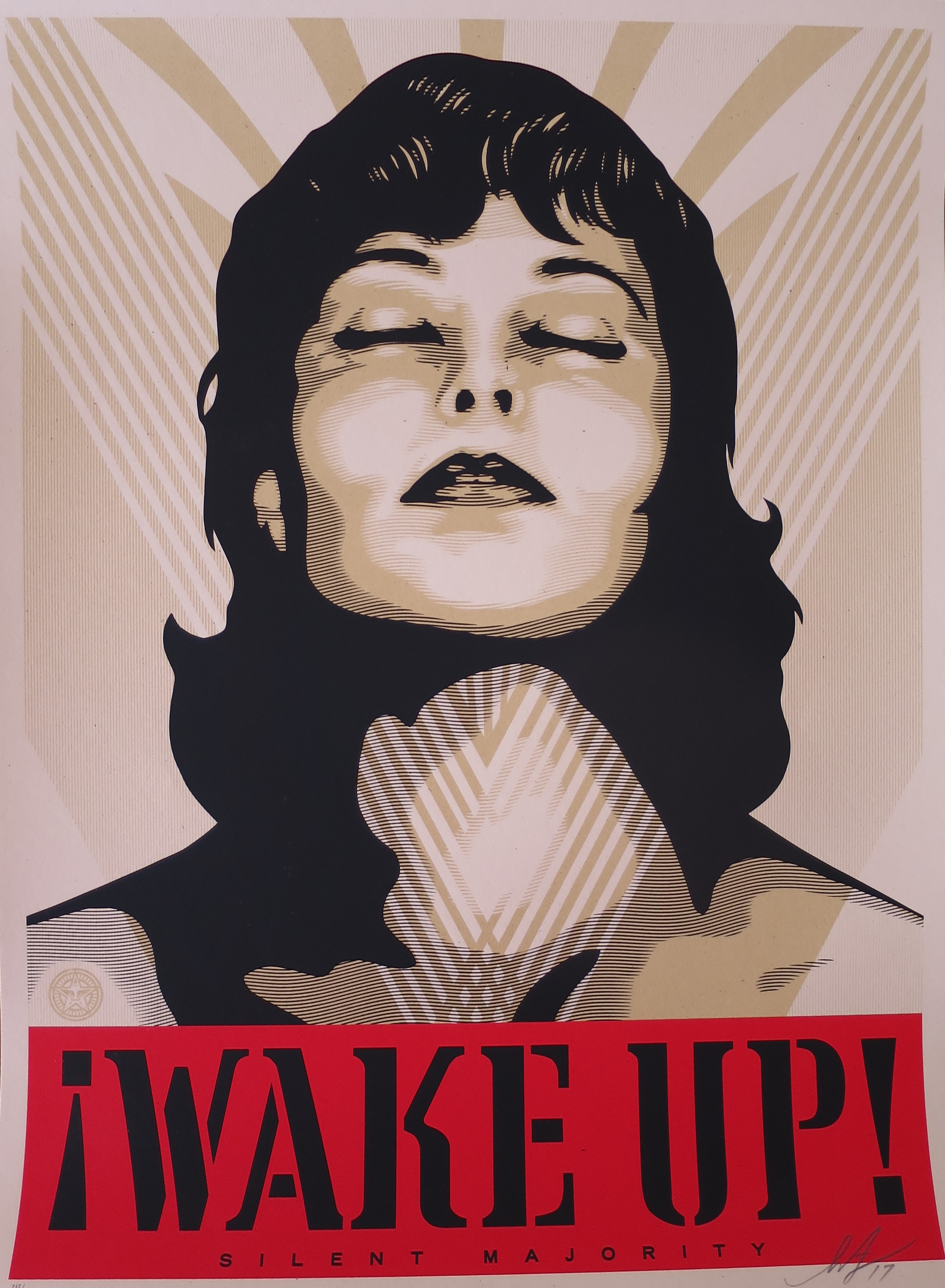 Shepard Fairey (Obey), Wake Up! (Cream) Shepard Fairey (Obey), Wake Up! (Cream)