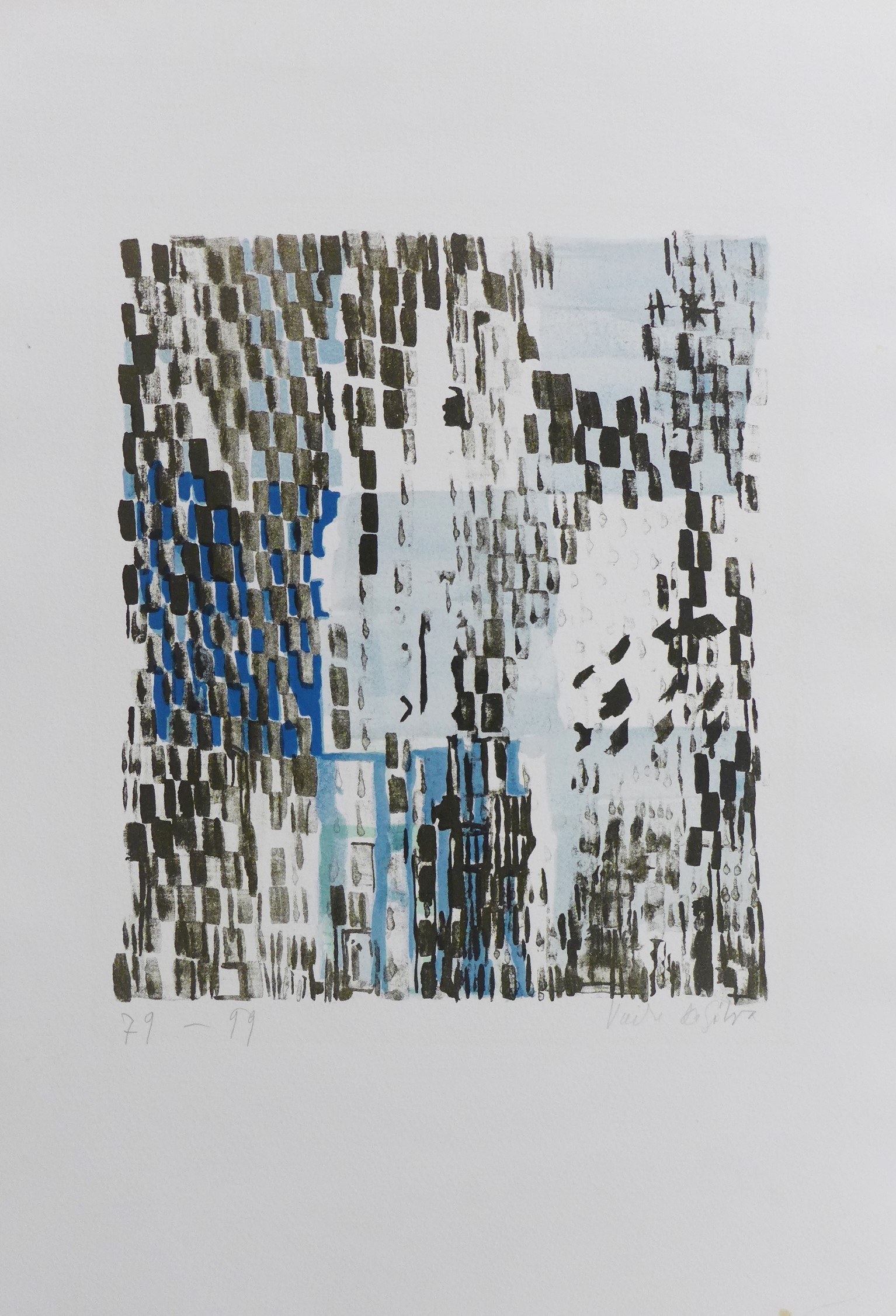Maria Helena Vieira da Silva, Composition 1 Maria Helena Vieira da Silva, Composition 1