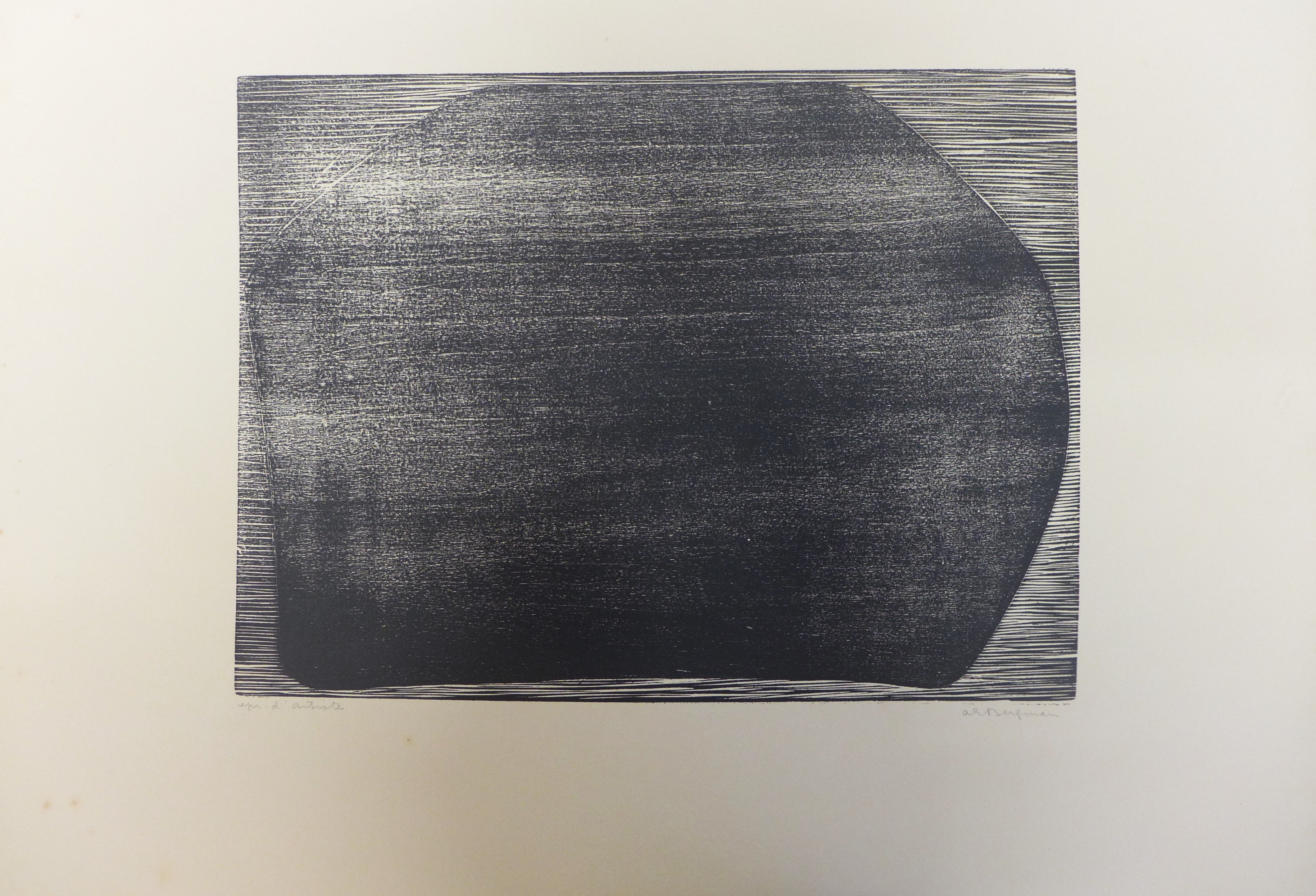 Anna-Eva Bergman, Composition abstraite 2 Anna-Eva Bergman, Composition abstraite 2