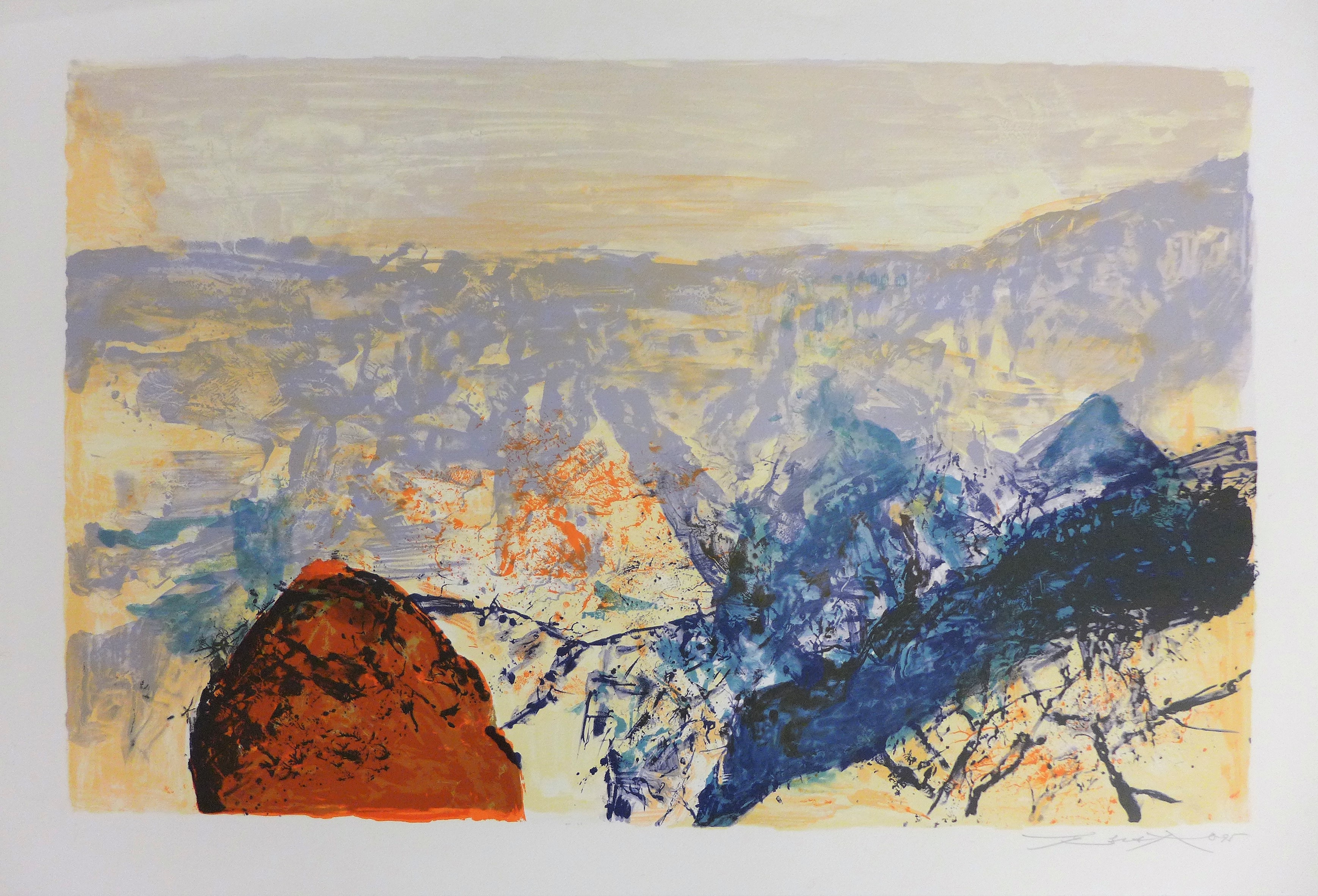 Zao Wou-Ki, Composition n° 388 Zao Wou-Ki, Composition n° 388