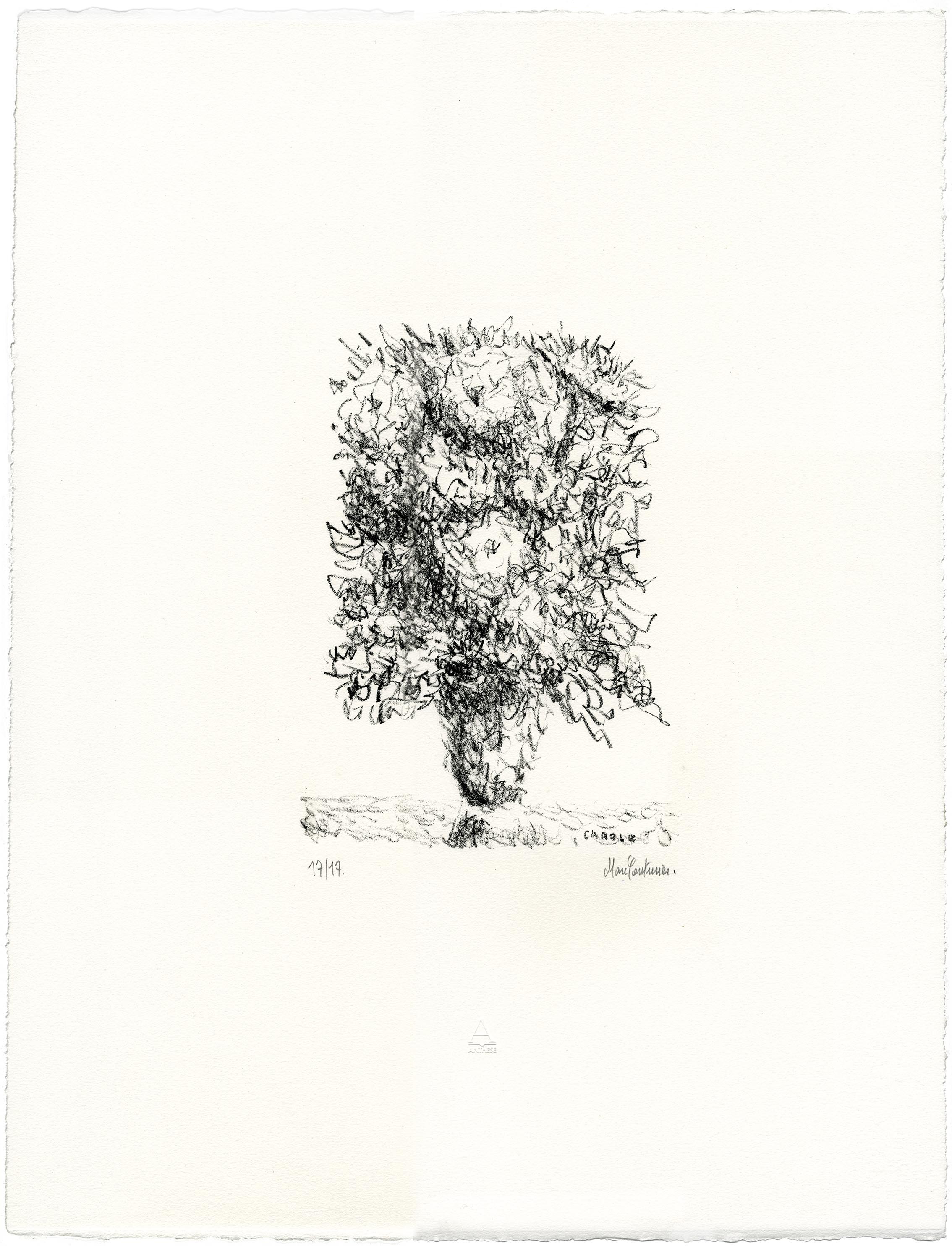 Marc Couturier, Carole, Marc Couturier, lithographie Marc Couturier, Carole, Marc Couturier, lithographie