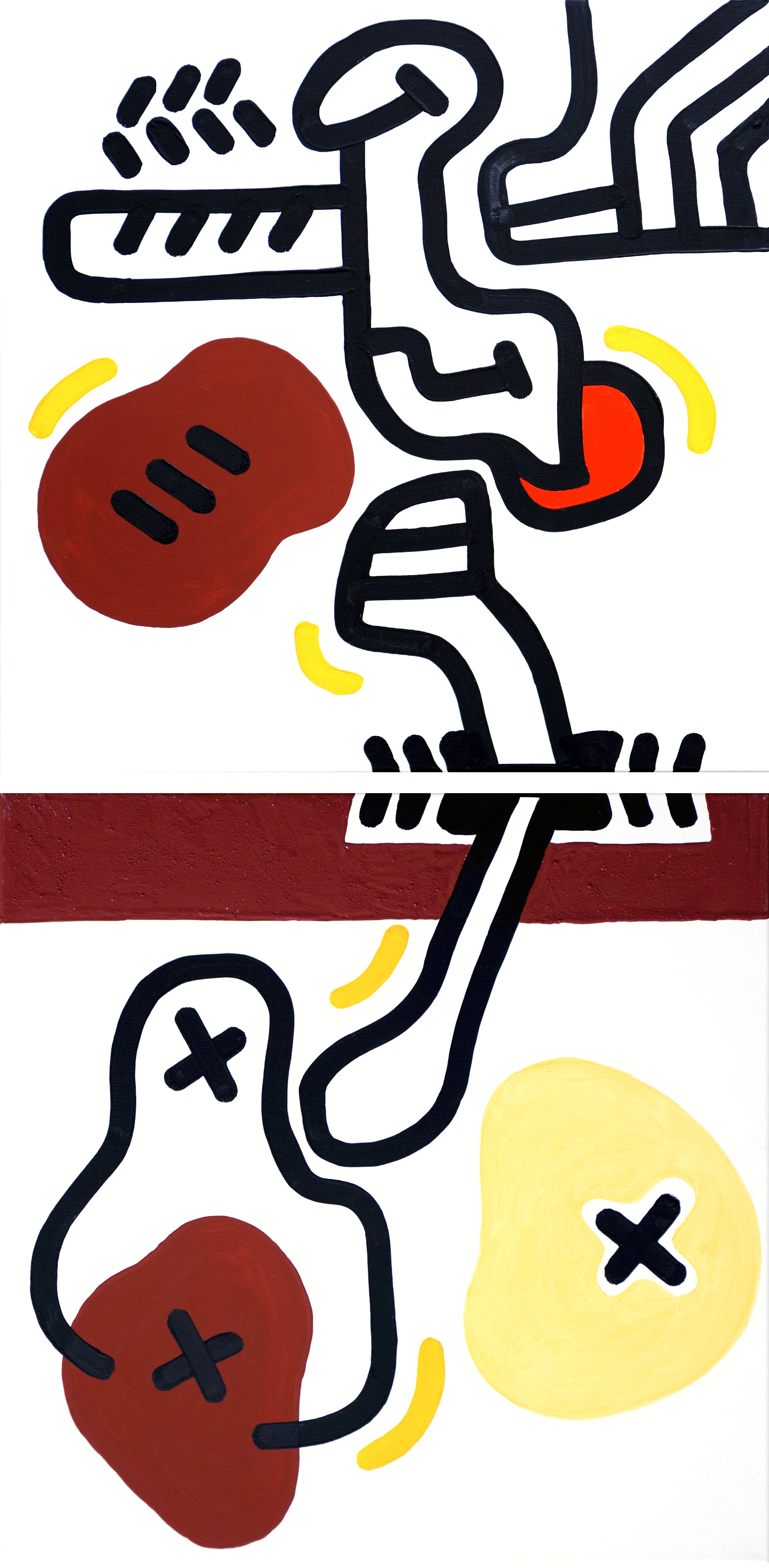 Jean-Pierre Petit, Déité tutélaire 6 (diptyque) Jean-Pierre Petit, Déité tutélaire 6 (diptyque)