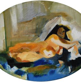 Painting, Ronde de nuit, Cécile Coutant
