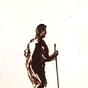 Painting, Le chemin, François-Xavier de Boissoudy