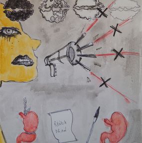 Painting, The untold, Rossella Mercedes