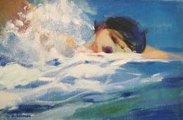Painting, Crawl, Geneviève Zylberman