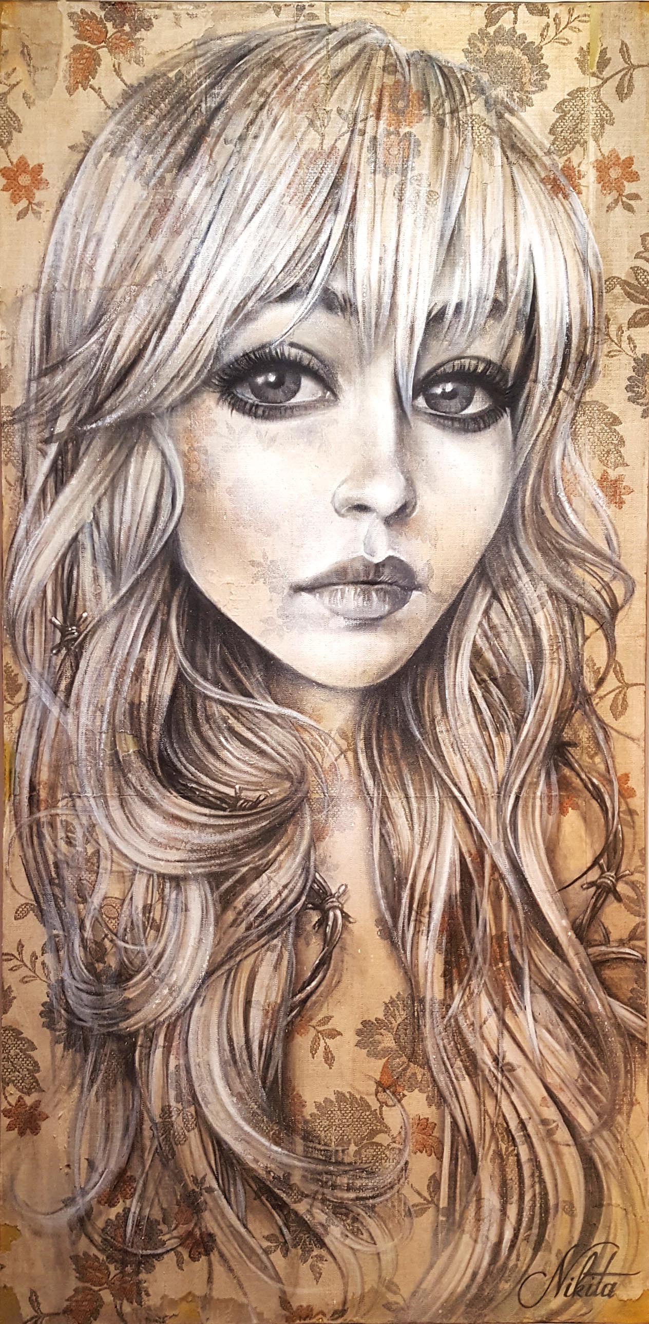 Nikita, Portrait aux barbelés Nikita, Portrait aux barbelés